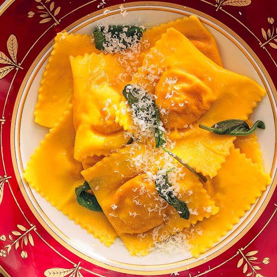 Ravioli di Zucca