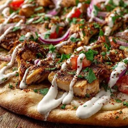 Shawarma Pizza