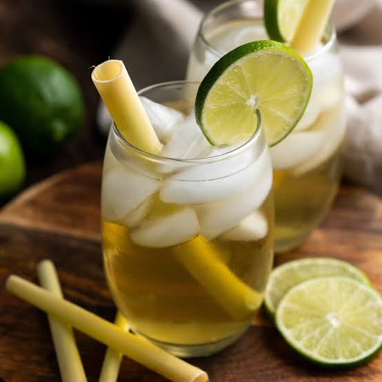 Iced Lemongrass Tea